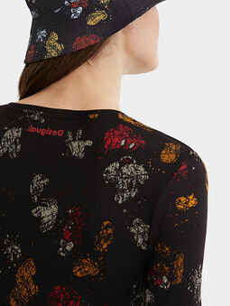 Blouse with Mickey Mouse print - 5