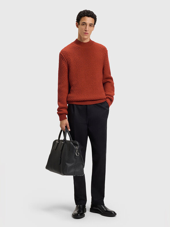 Knitted wool sweater - 2