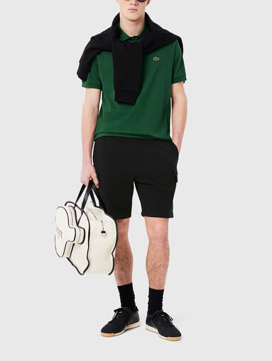 Shorts with logo embroidery - 5