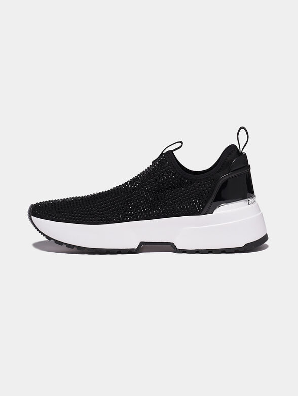 COSMO Slip-on sneakers with crystals - 4