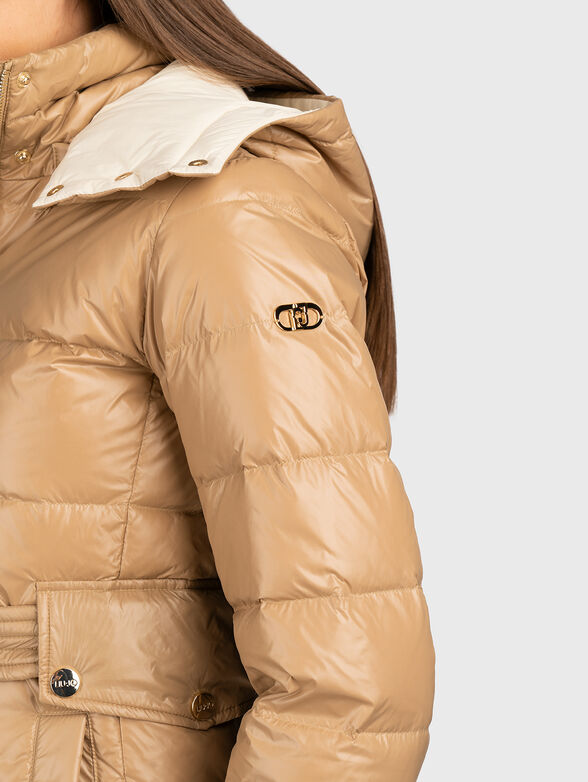  Jacket with hood and waist belt - 5