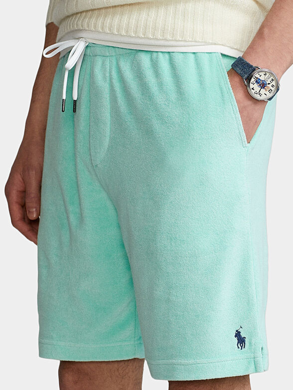 Turquoise shorts - 3