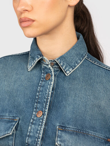 AUDREY denim shirt - 5
