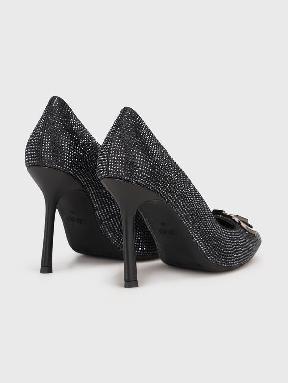 GIUSY 09 heeled shoes with rhinestones - 3