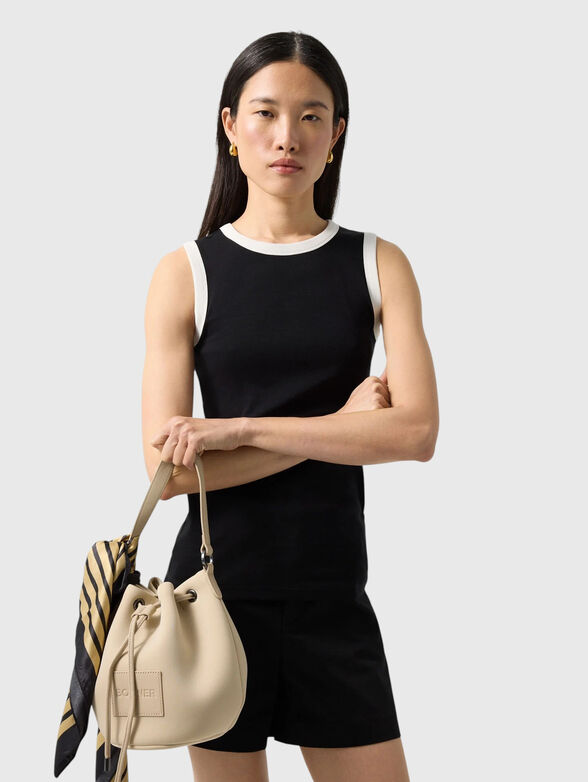 NIKI top with contrasting trim - 1