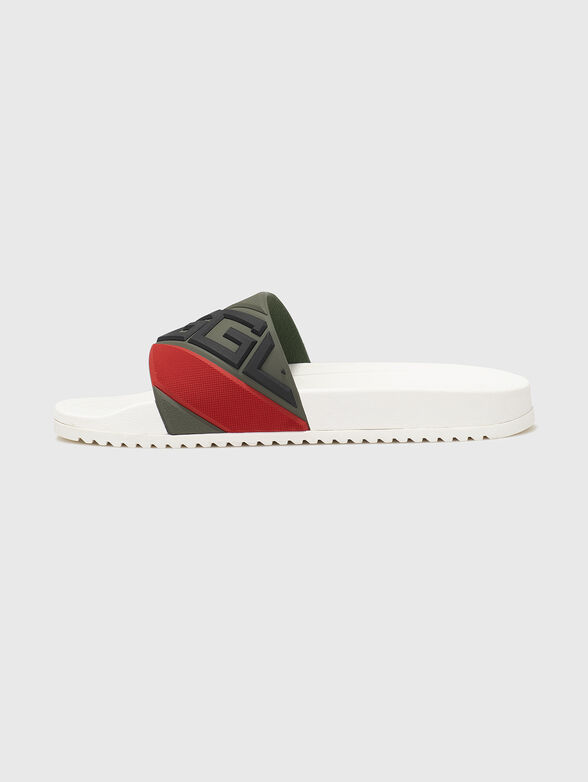 Beach slippers with logo detail - 4