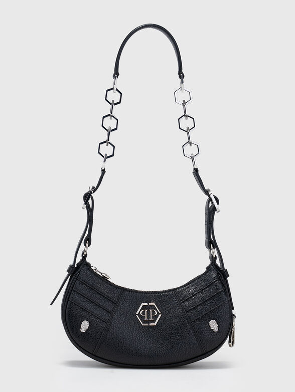 Leather bag with metal details - 1