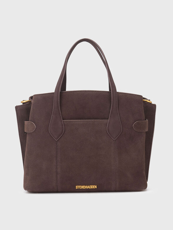 Big suede bag with long strap - 3