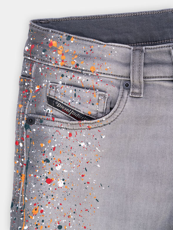 MHARKY-J Jeans with art print - 3