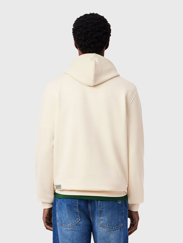Sweatshirt with hood and logo - 3