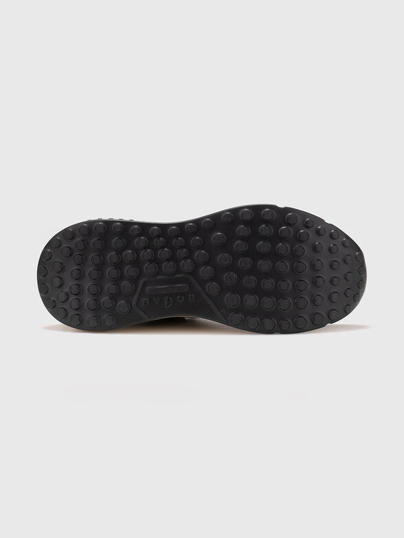 Suede and leather sports shoes - 5