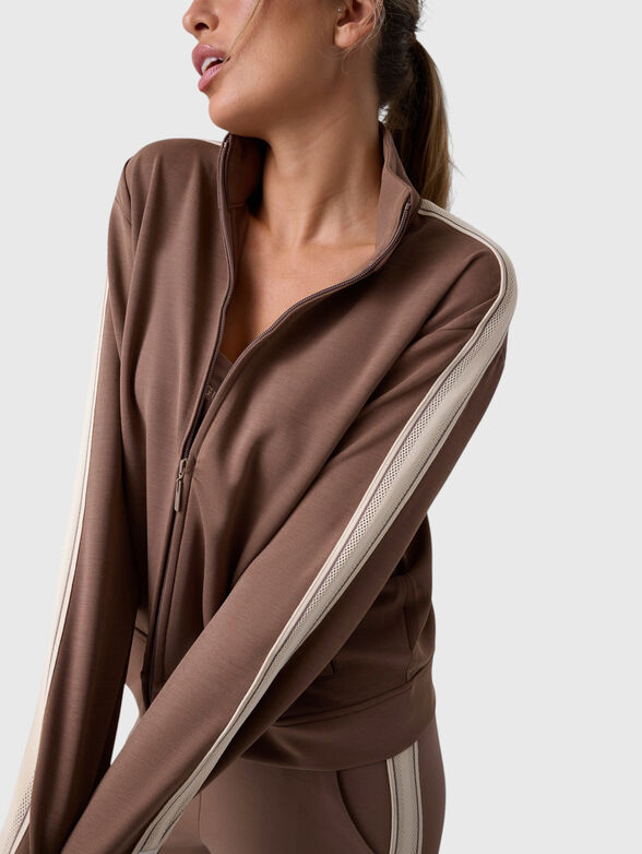 MEROPE Brown sweatshirt - 4