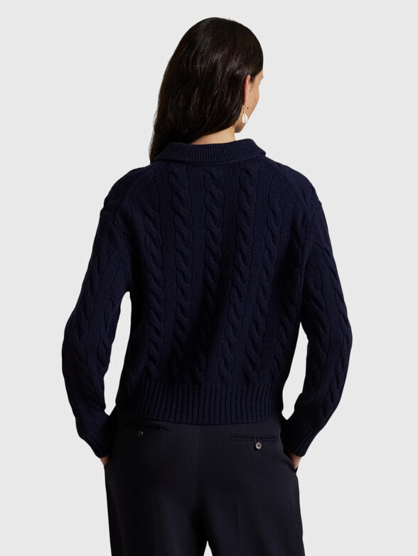 Wool blend sweater - 3