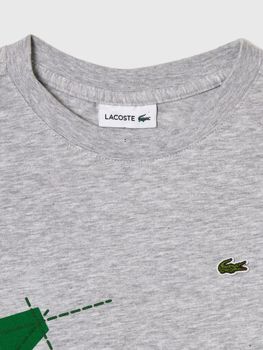 T-shirt with contrasting print - 4