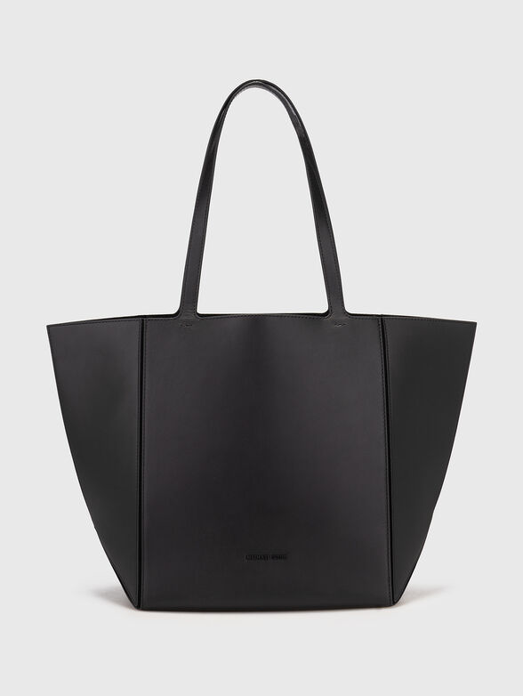 Black shopper bag - 1