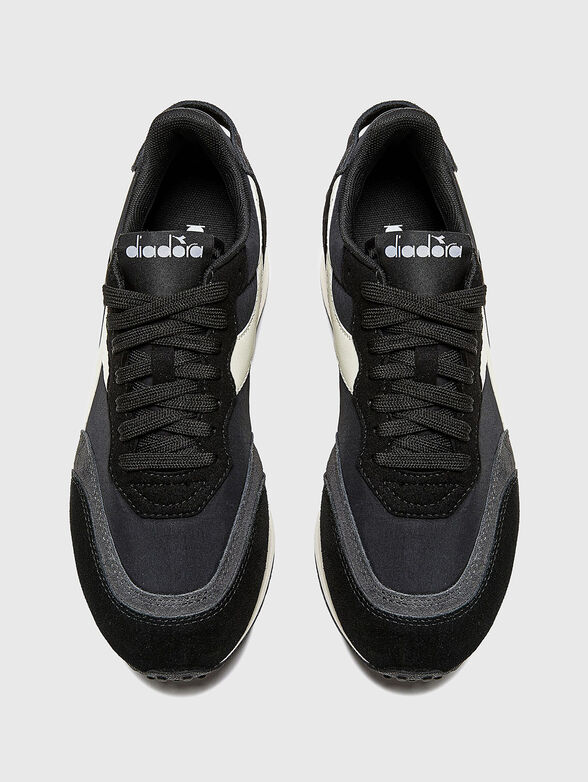 RACE NYL black sneakers - 6