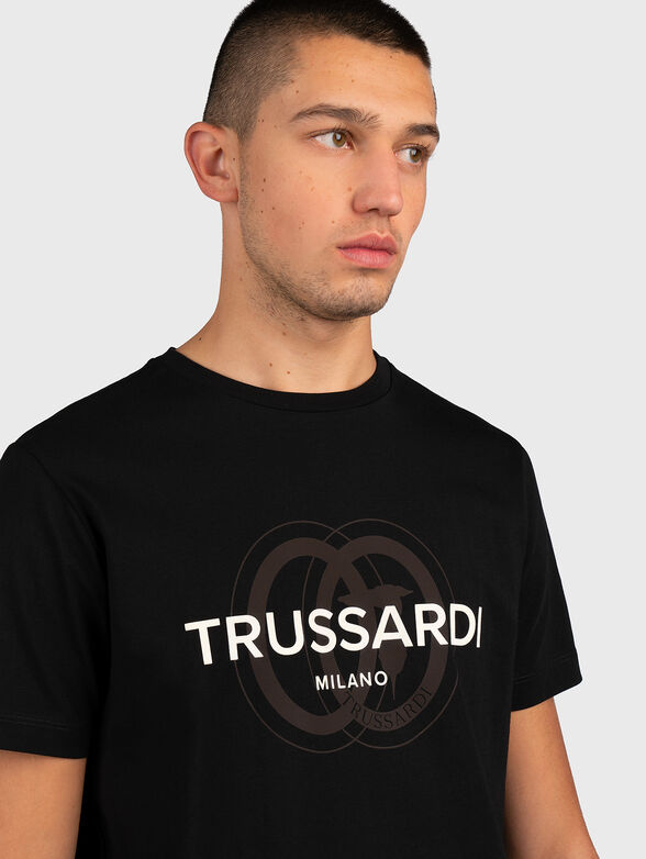 Black t-shirt with logo - 2