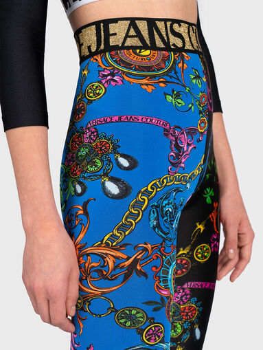 Leggings with logo print - 3