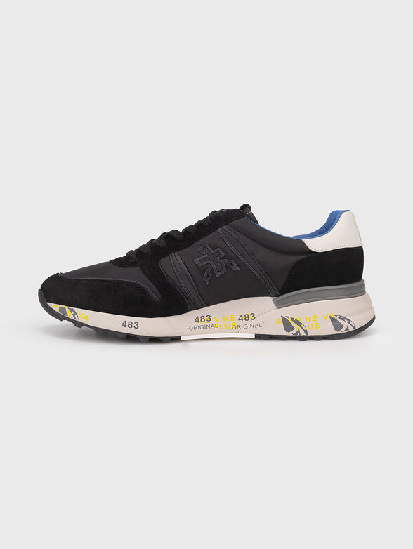 LANDER black sports sneakers - 4