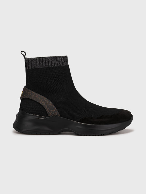 LILY 09 balck slip-on shoes - 1