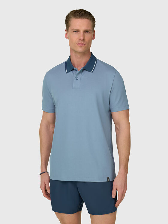 Pique polo shirt - 1