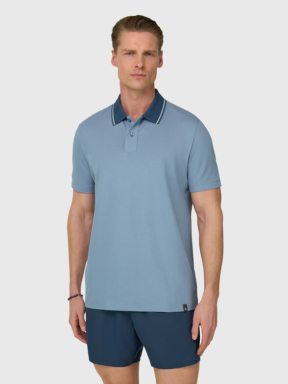 Pique polo shirt - 1