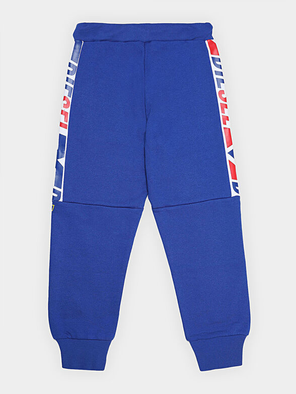PERMOS sports pants with logo print - 2