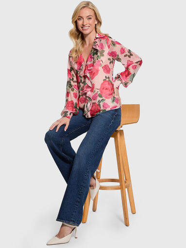 Floral print shirt - 5