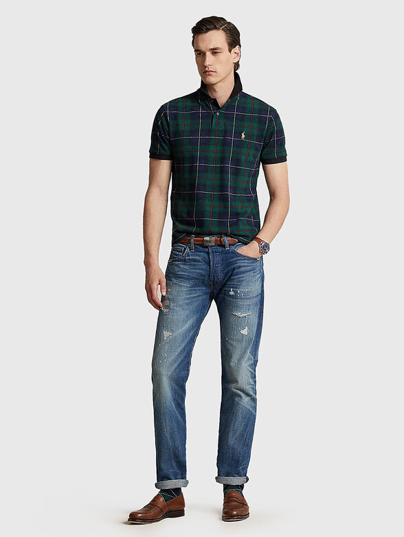 Checked polo shirt  - 2