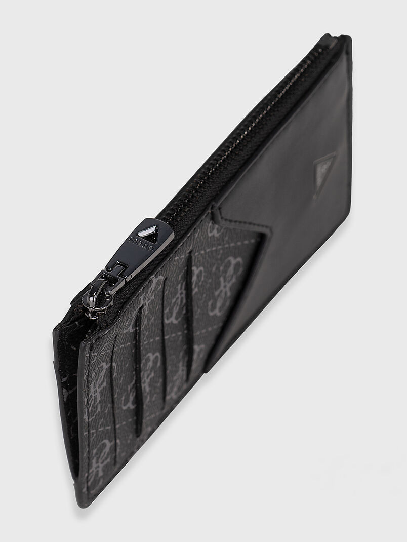 VEZZOLA cardholder with logo print - 3