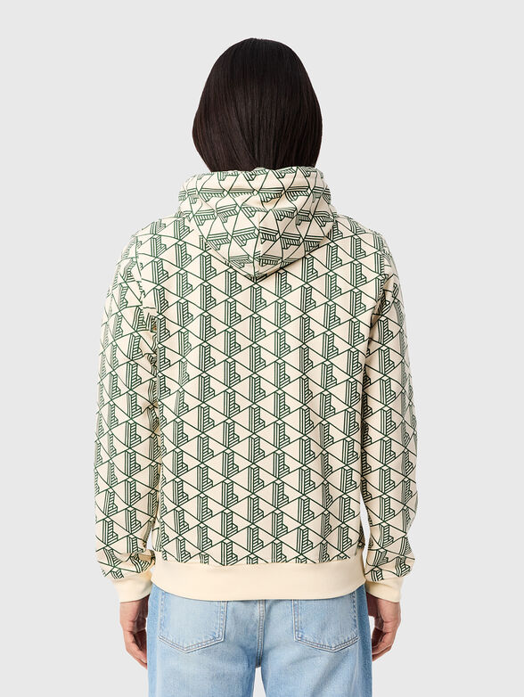 Sweatshirt with hood and print - 3