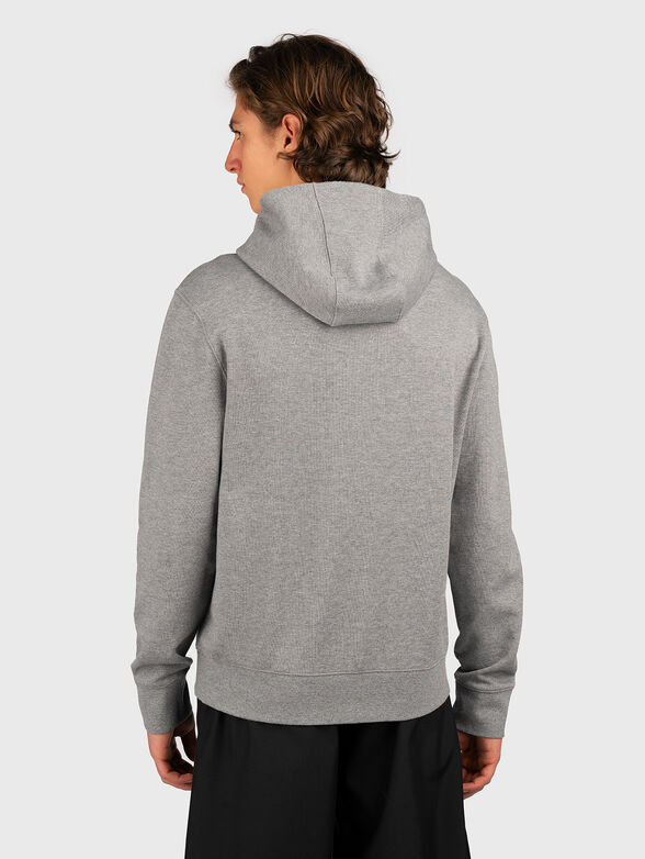 Grey sweatshirt with logo - 3