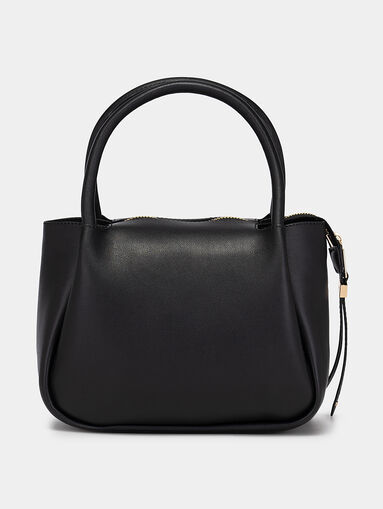 Bag with two types of handles and gold accent - 3