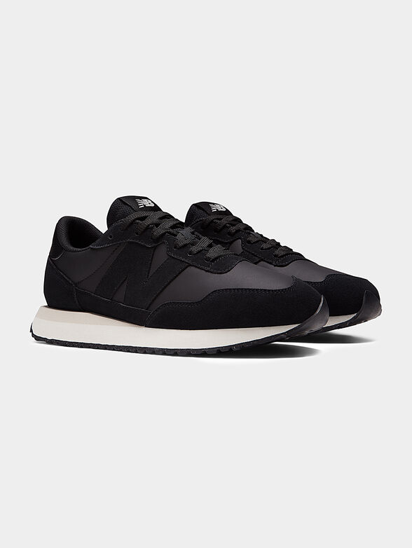 237 black sports shoes - 2