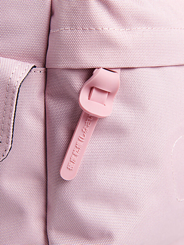 EDGE MONTANA Pink rucksack with maxi logo print - 3