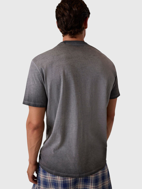 Grey cotton t-shirt - 4