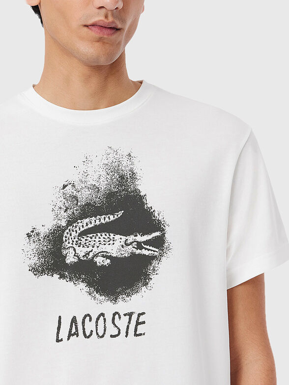 T-shirt with accent print - 4