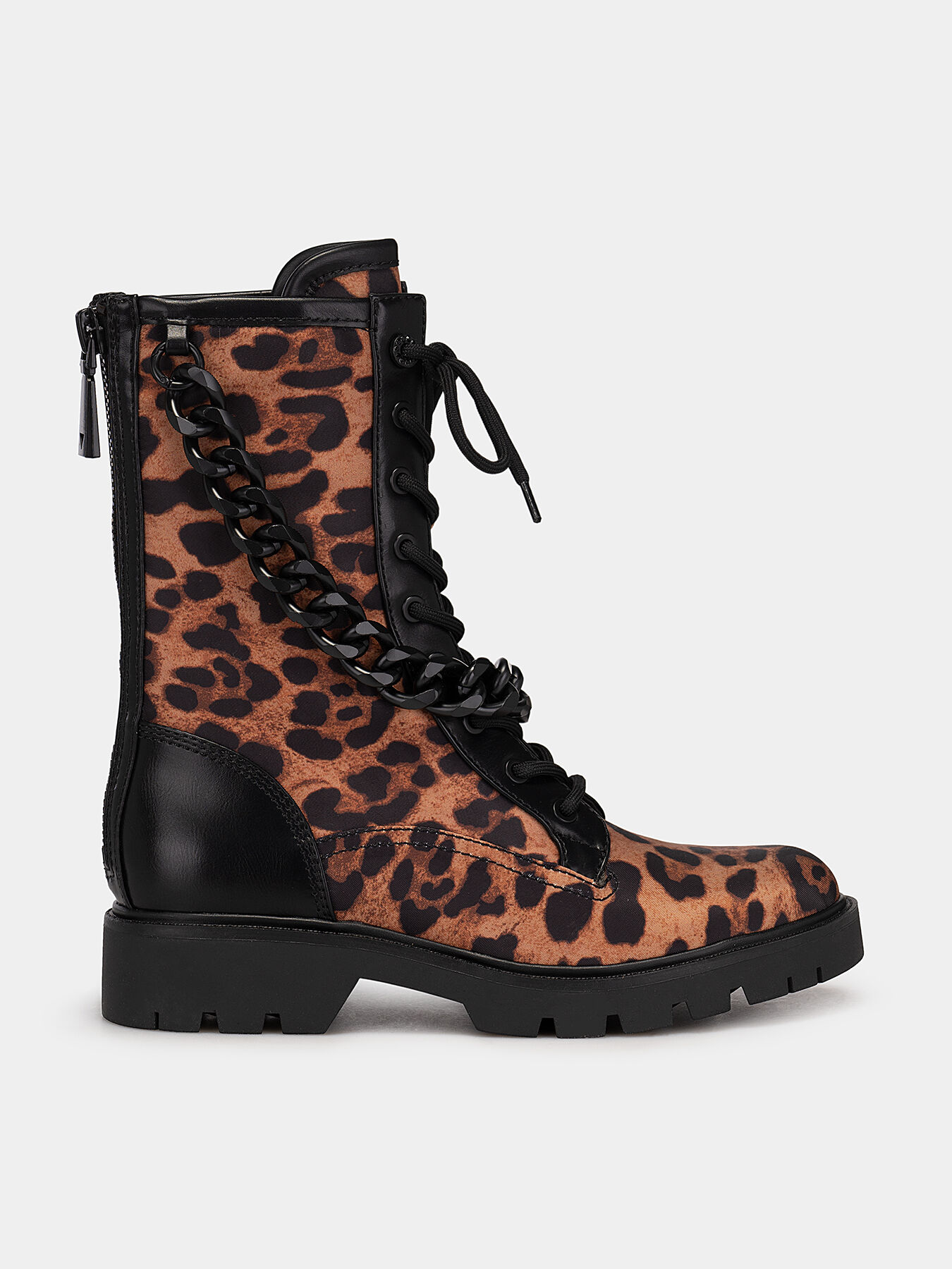 Guess leopard boots outlet