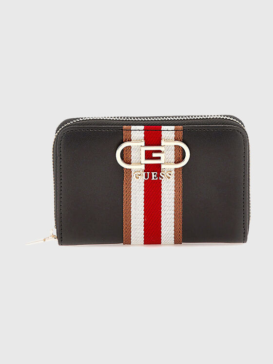NELKA wallet with contrasting stripes - 1