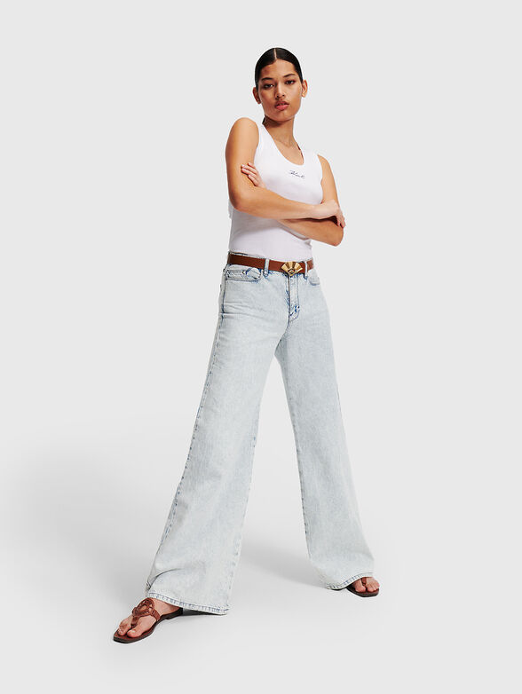 Jeans with wide legs - 4