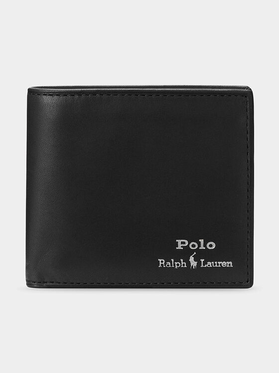 Wallet with contrasting logo print - 1