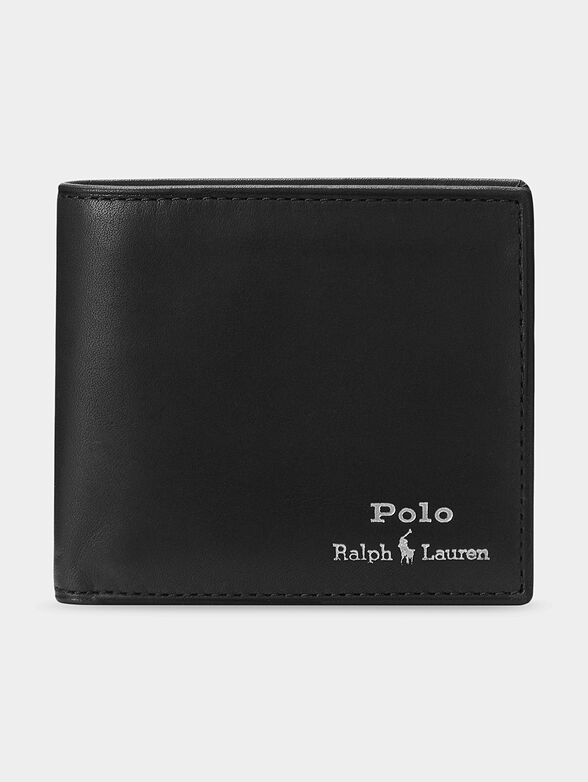 Wallet with contrasting logo print - 1
