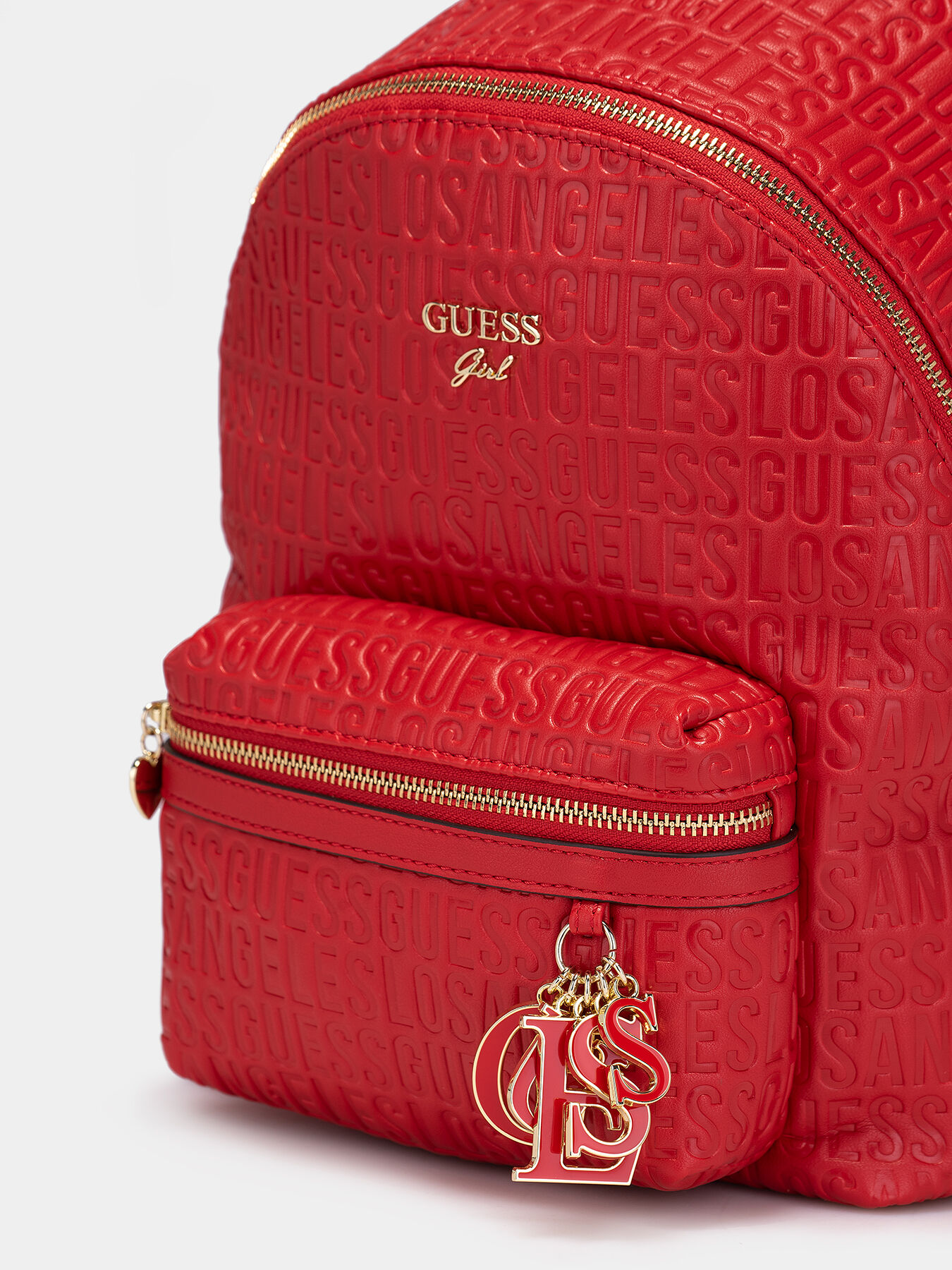 DARYL backpack with embossed logo brand GUESS