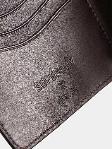 VERMONT Black leather wallet - 5
