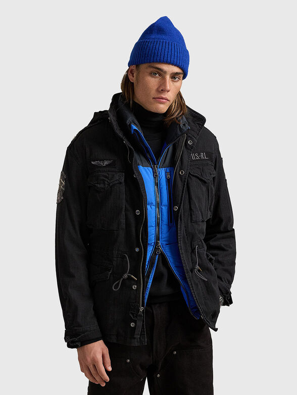 Black transitional jacket - 1