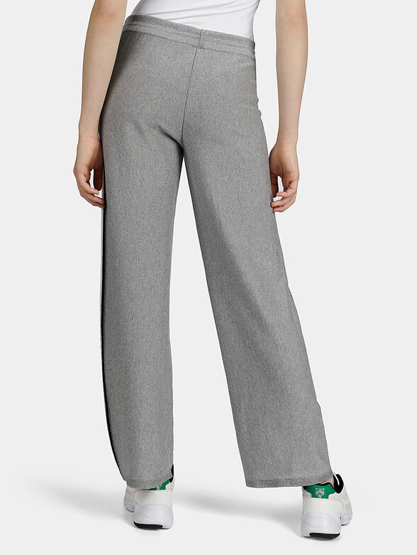 Grey pants with lurex threads - 2