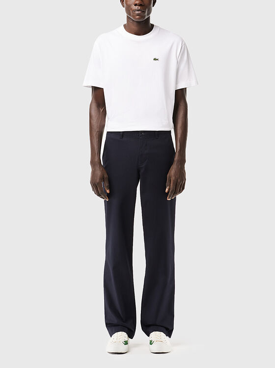 Cotton chino trousers  - 1