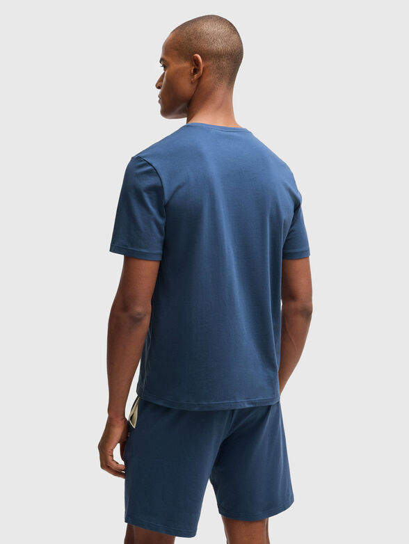 Cotton T-shirt with logo detail - 3