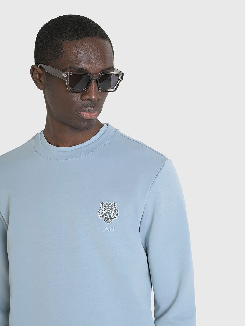 Sweatshirt in black with logo detail - 3
