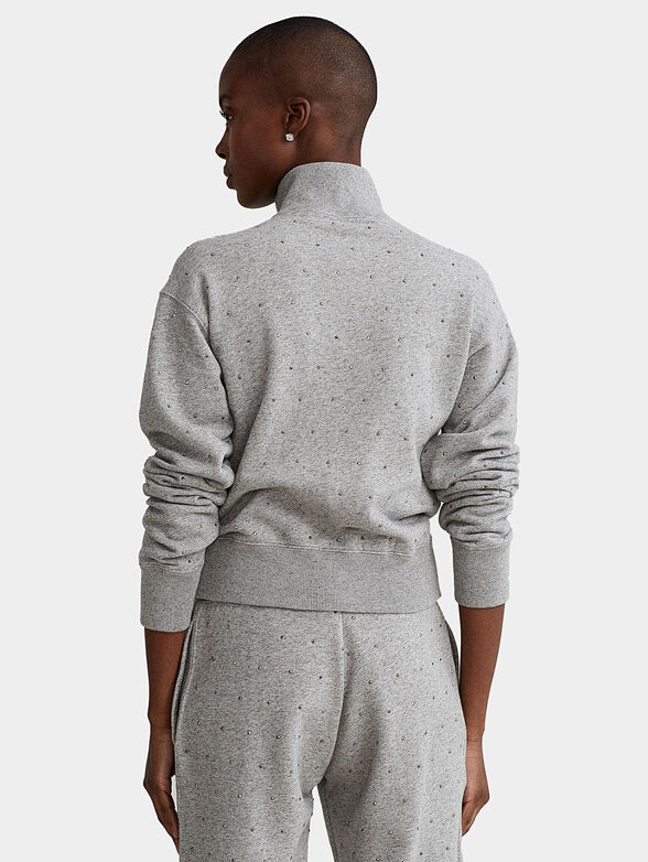 Sweatshirt with decoration - 2